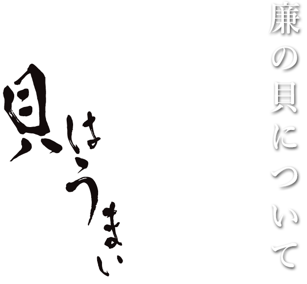 廉の貝について,貝はうまい